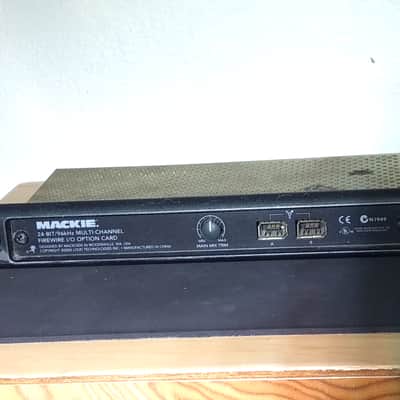 Mackie Firewire I/O Option Card for Onyx 1220 1620 1640 mixer 24-bit 96kHz image 2