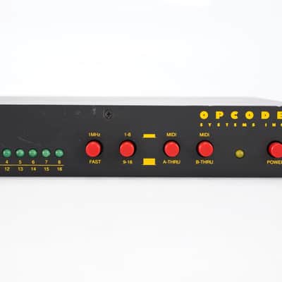 Opcode Systems Studio 4 8x8 MIDI Interface & Patchbay w/ Original Manuals #53338 image 5