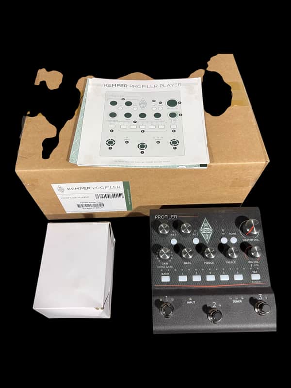 Kemper Amps Profiler Player with LVL II Upgrade 2023 - Present - Black / Green X8905 image 1