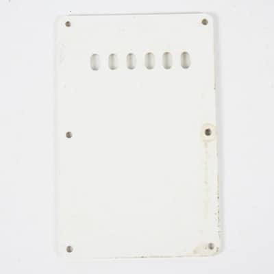 1989 Vintage Squier Fender Stratocaster Tremolo White Back COVER USA Strat 1980s image 4