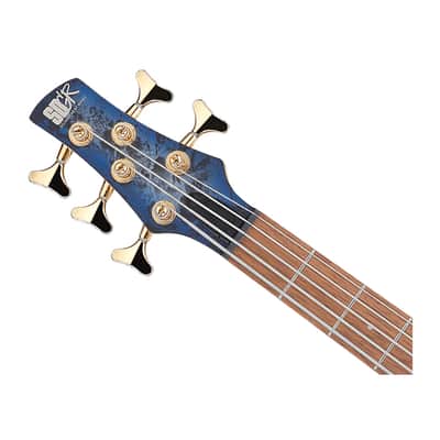 Ibanez SR305EDXCZM SR Standard 5-String Bass - Cosmic Blue Frozen Matte image 4