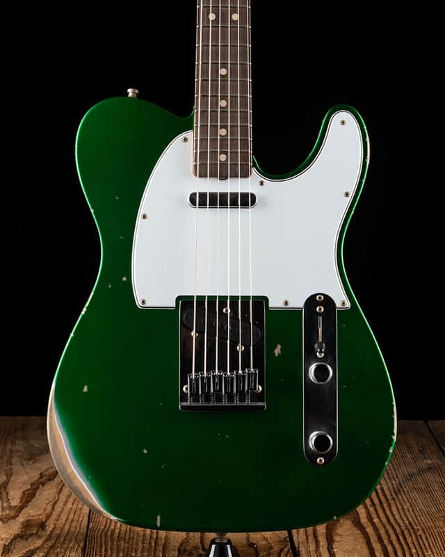 Fender Custom Shop 2025 Relic Telecaster Pro - Candy Apple Green - Free Shipping image 1