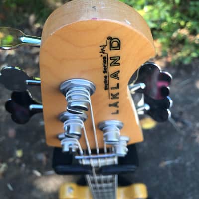 Lakland Bob Glaub Skyline 5-String P-Bass 2010 - Butterscotch image 5