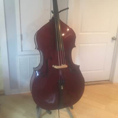 Chadwick Folding Upright Bass Plywood 2014 Dark image 1