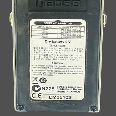 Boss SD-1 Super OverDrive 2009 s/n DY35103 image 7