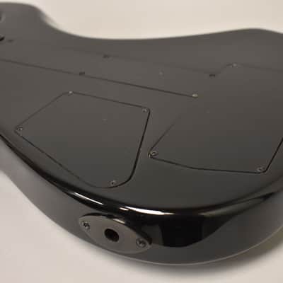 1990s Optek Fretlight FG-200 Project Guitar Black image 11