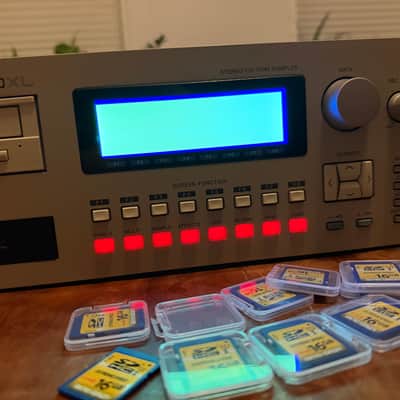 Akai CD3000XL MIDI Stereo Digital Sampler w 32MB RAM, ZuluSCSI 2026, 10X SD Analog & Digital Sound Library, New PSU, New LCD, New EPROM w OSv2.0, NOS CD-ROM w CD-R Library, Original English & Japanese Manuals  (1997) image 5