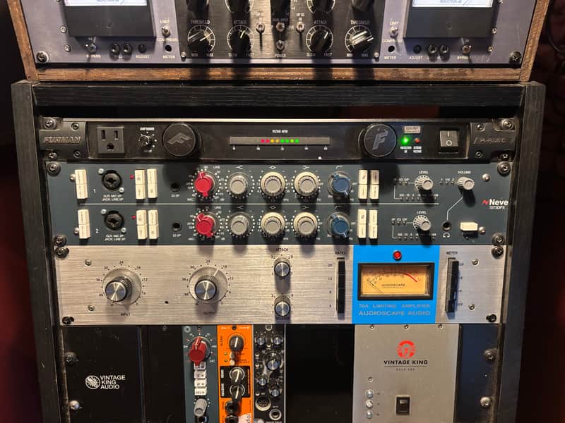 AMS Neve 1073DPX Dual Channel Mic Preamp / EQ 2010s - Blue image 1