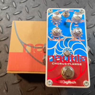 DigiTech Nautila Chorus Flanger 2010s - Blue/Red Graphic