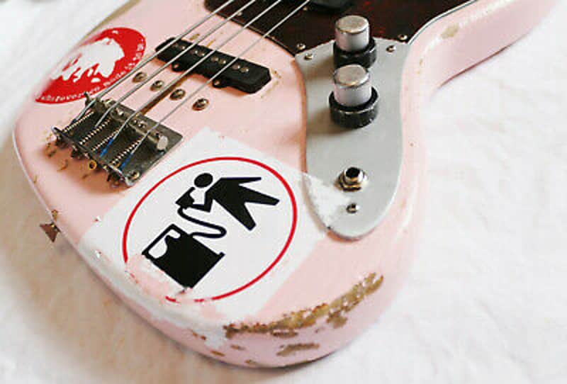Flea Fender Jazz bass 1961 Replica Decal Kit | Reverb