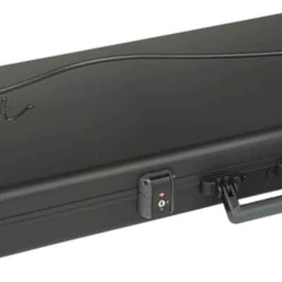 Fender Deluxe Moulded Stratocaster/Telecaster Case, Black image 3