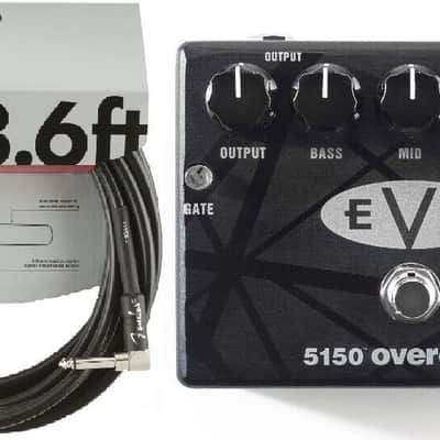 MXR EVH 5150 Overdrive Guitar Effects Pedal Eddie Van Halen True Bypass ( FREE FENDER 18FT CABLE ) image 1