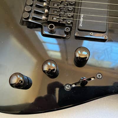 ESP LTD KH-202 KH202 Metallica Kirk Hammett Signature Black Korea MIK Bag_35_ image 4