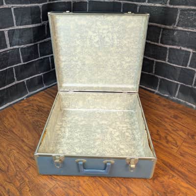 Rogers Vintage Blue Snare Drum Case + Rogers 4843 Mallets w/ Cover 1956–1965 image 14