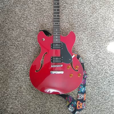 Oscar Schmidt OE30-CH Semi-Hollow Cherry 2000s image 1