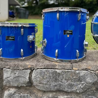 Groove Percussion 5 Piece Shell Pack Blue Drum Set image 7