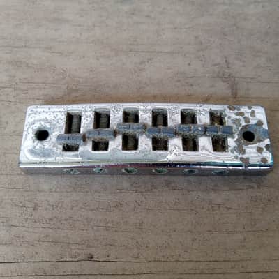Vintage 1970's Schaller (Gibson) Harmonica Electric Guitar Bridge! image 1