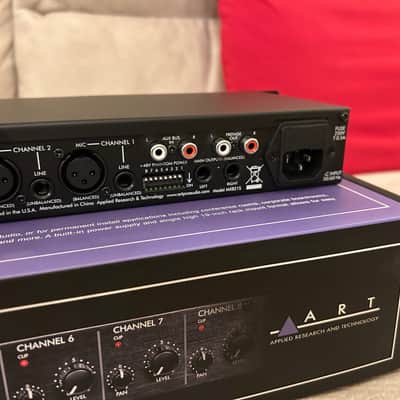 ART MX821s 8-Channel Line Mixer with Stereo Outputs Black image 7