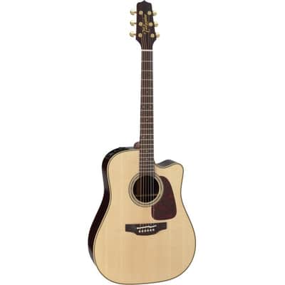 TAKAMINE P5DC Pro Dreadnought (Japan) Elektro-Akustik-Gitarre inkl. Softcase natur image 1