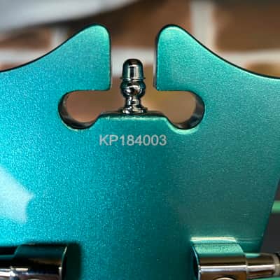 D'Angelico Premier EXL-1 Ocean Turquoise 2018 Hollow Body Electric Guitar image 10
