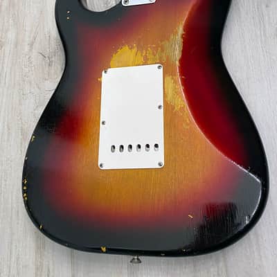 Fender Stratocaster 1963 Sunburst Factory Korina body RARE only 5 made image 4