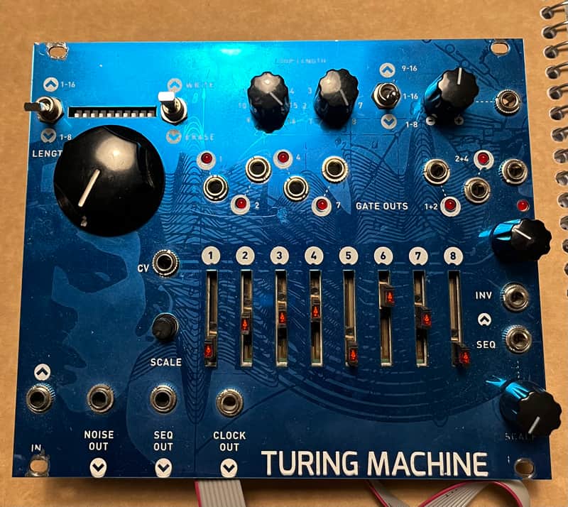 Music Thing Modular Turing Machine Blue Mirror image 1