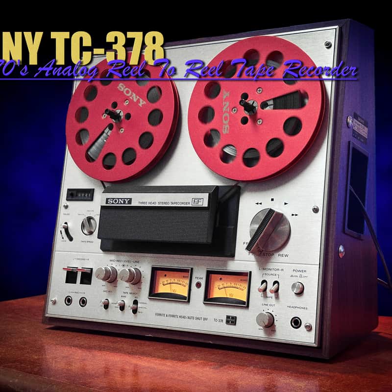 1975 Sony TC-378 Silver