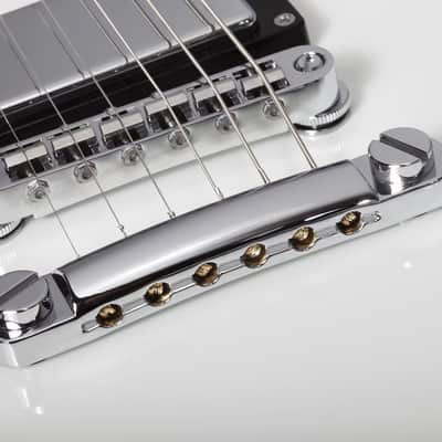 Schecter Stargazer-6 LH - Gloss White (686) image 5
