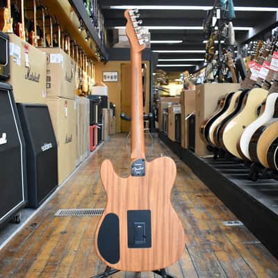 Fender Acoustasonic Player Telecaster Acoustic-electric Guitar 2021 Arctic White w/Softshell Case, Materials image 6