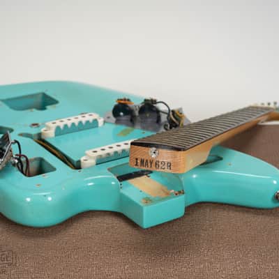1962 Fender Jaguar Foam Green image 22