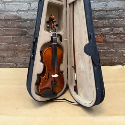 Artisan Strings Amoroso Model 400 4/4 Violin Outfit w/ Bow & Case – Serial #2589 image 19