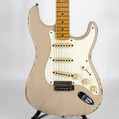 der Custom Shop Limited Edition ‘55 Stratocaster Relic – Dirty White Blonde image 5