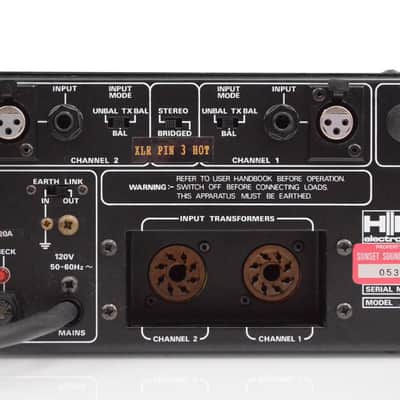 HH Electronic VX-1200 Mos-Fet Power Amplifier Sunset Sound Factory