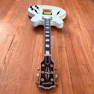 Epiphone "Inspired by Gibson Custom" '59 ES-355, Classic White image 11