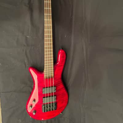 Spector Bantam 4 Left-Handed - like new - Black Cherry image 3