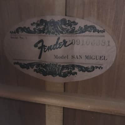 Fender San Miguel Left Handed image 2