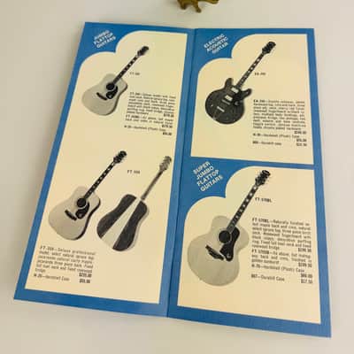 Epiphone Suggested Retail Price List (Norlin Era) 1974 image 4