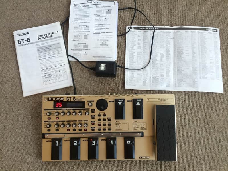 Boss GT-6 Guitar Effects Processor | Reverb Canada