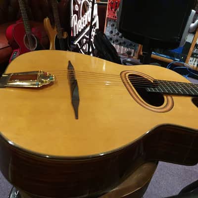 RARE Ibanez Signed Mario Maccaferri MAC 10 Gypsy Jazz D Hole Selmer Acoustic 1 of 440 image 13