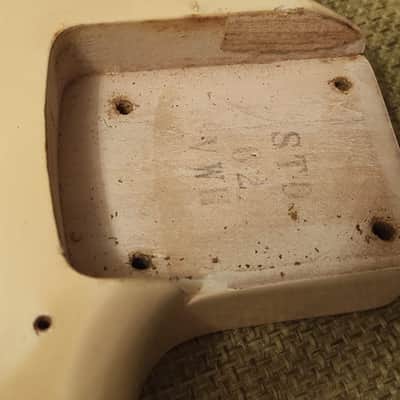1984 Squier by Fender Stratocaster JV serial ST-62 image 6