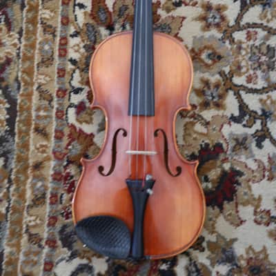Vintage Full Sized Violin with Case and Bow 1970's image 8