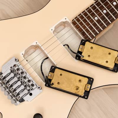 1987 BC Rich Warlock Custom NJ Series Vintage Electric Guitar White w/ Floyd Rose, Japan image 17
