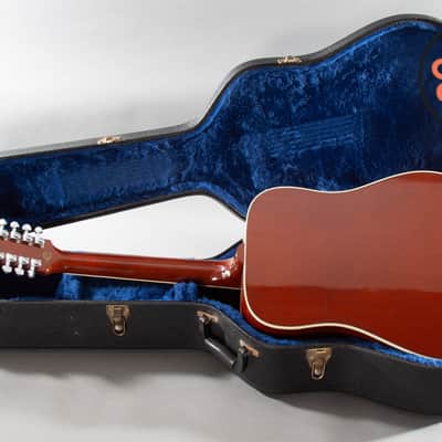 2008 Gibson Custom Shop Hummingbird 12-String Heritage Cherry Sunburst w/ OHSC image 7