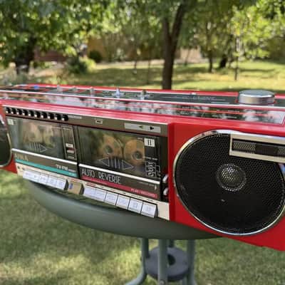 AIWA CS-W88 Rare Vintage Boombox Fully Working Double Cassette Japan Warranty image 24