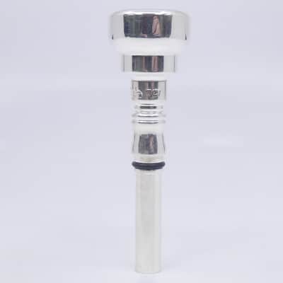 ACB Custom 5C+T/27 Trumpet Mouthpiece - Silver image 4