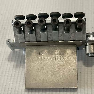 1980's Original German Made Chrome Floyd Rose Guitar Tremolo Bridge image 8