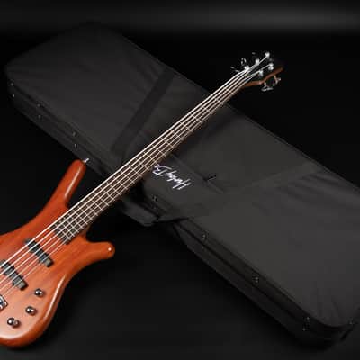 2017 Warwick Teambuilt Pro Series Corvette Bubinga 5A - Natural Transparent | German 5-String Electric Bass Ovangkol Neck Active / Passive Electronics image 25