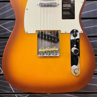 Fender Limited Edition American Performer Telecaster Electric Guitar, Honey Burst image 1