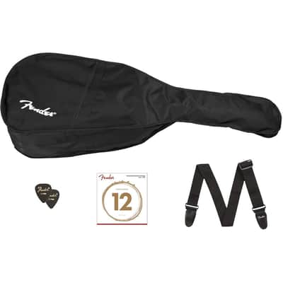 Fender FA-115 Dreadnought Beginner Acoustic Guitar Pack 2010s - Natural image 3