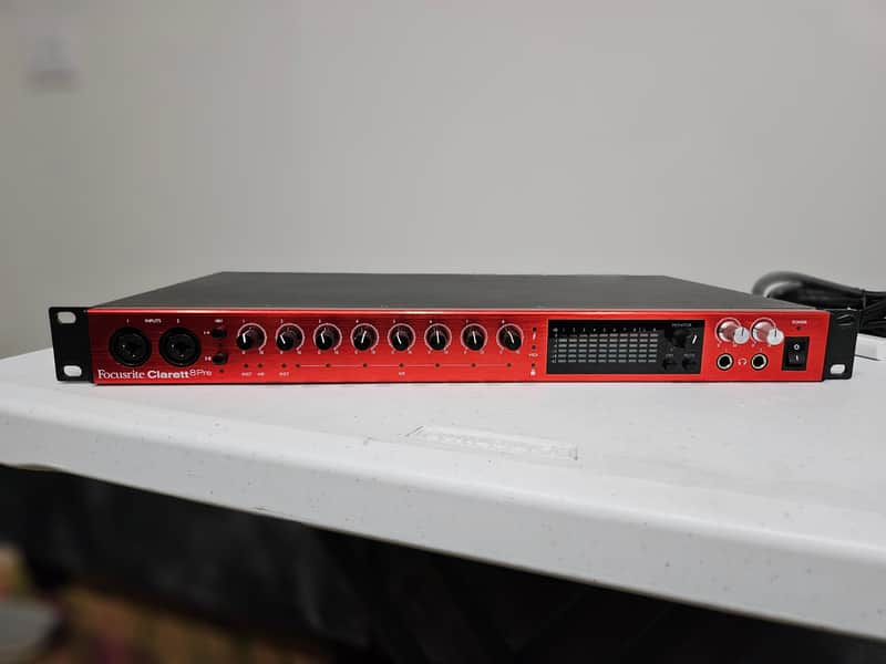 Focusrite Clarett 8Pre Thunderbolt Audio Interface | Reverb